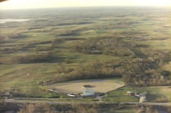 Crest Drive-In Theatre - Old Aerial From Carl Easlick (newer photo)